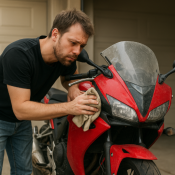 Comment nettoyer une moto efficacement