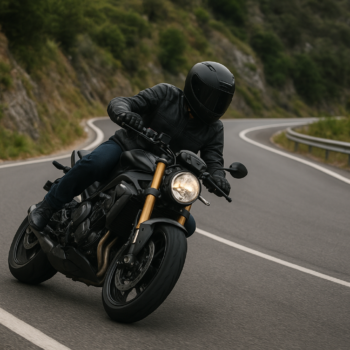 comment prendre un virage en moto