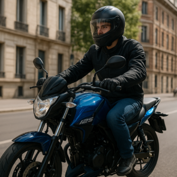Comment conduire une moto 125 : guide pour débutants