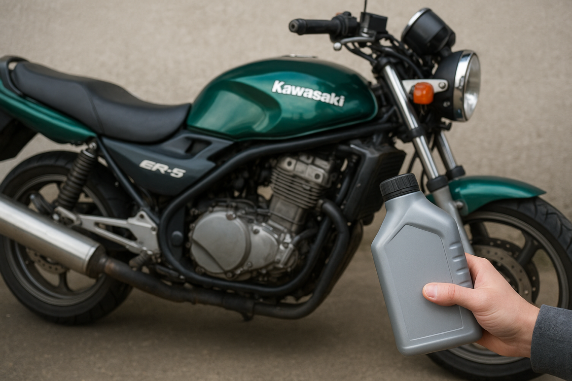 Quelle huile moteur Kawasaki ER5 – Guide complet