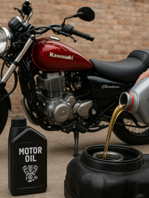 Quelle huile moteur pour Kawasaki Eliminator bn125