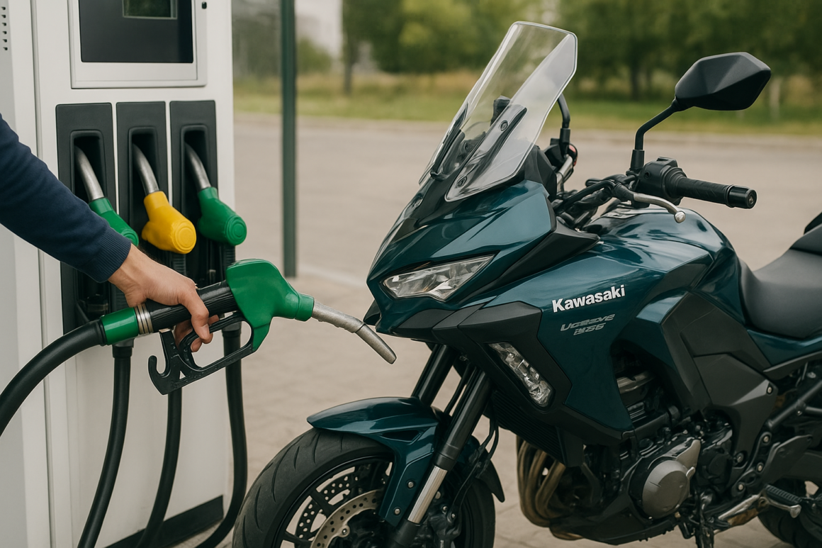 Quelle essence pour ma Kawasaki Versys 1000