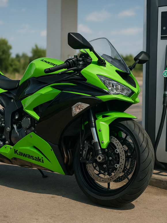 Quelle essence pour moto Kawasaki ZX6R : guide complet