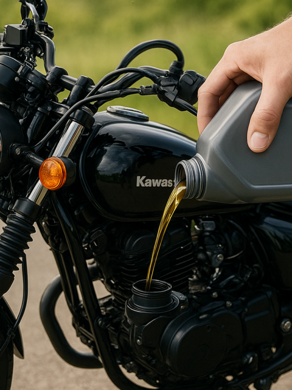 Quelle huile pour Kawasaki Eliminator 125cc : guide complet