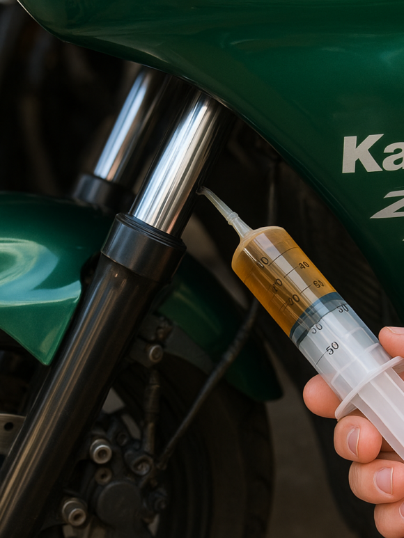 Combien d&rsquo;huile pour fourche ZZR 1100 Kawasaki