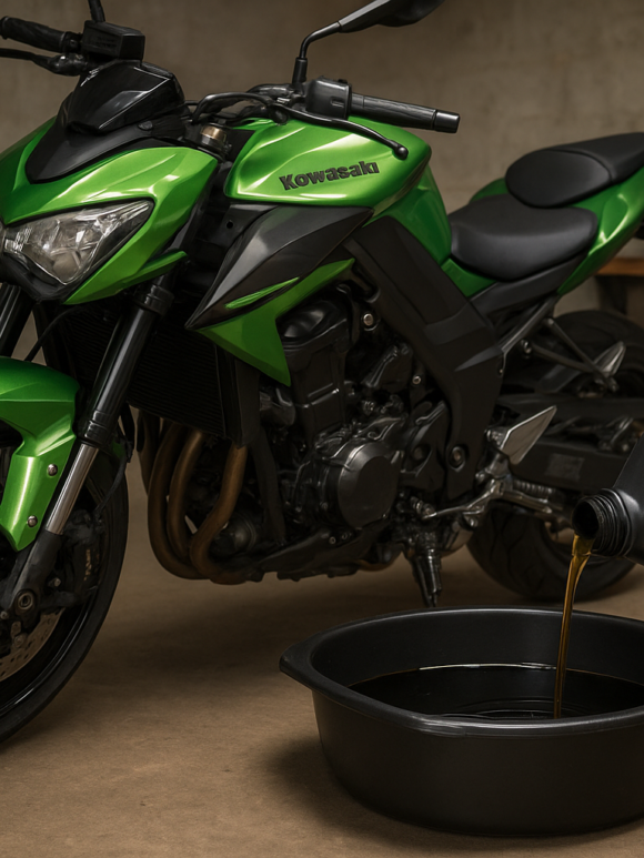 Combien d&rsquo;huile pour vidange Kawasaki Z1000