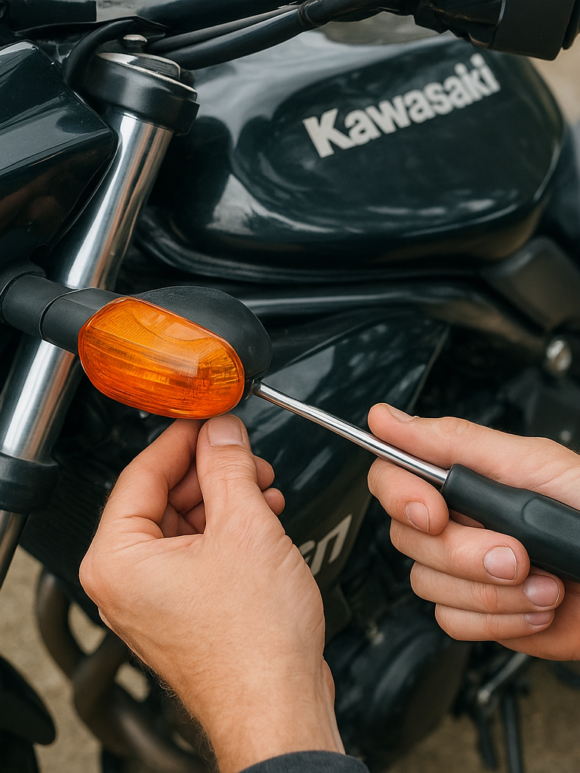 output1-12.png Comment changer le clignotant de ma Kawasaki ER6N