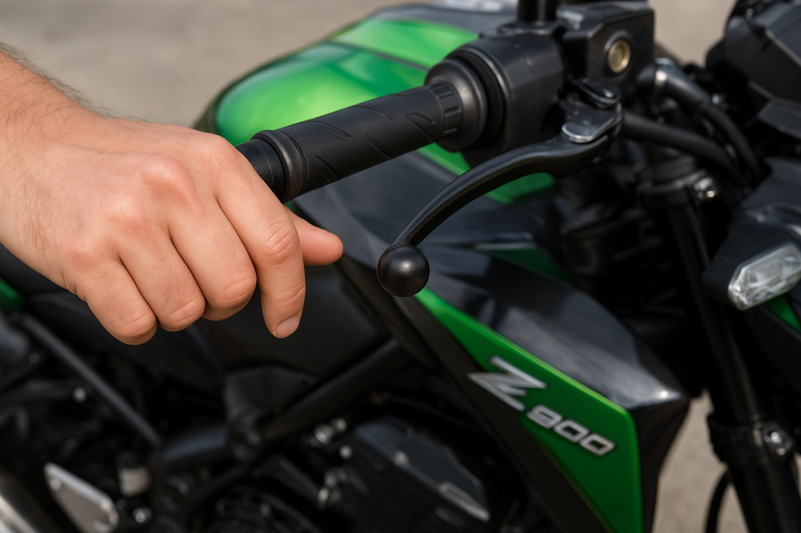 Comment changer les embouts de guidon sur Kawasaki Z900